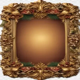 frame clipart christmas