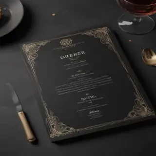 menu mockup free
