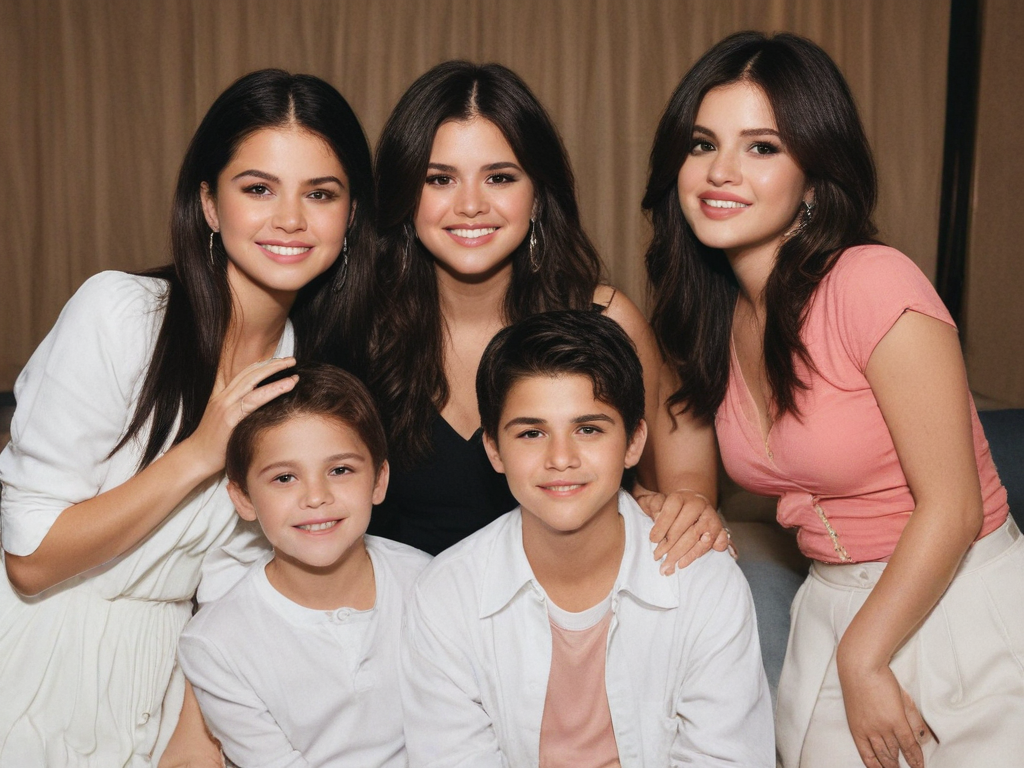 selena gomez family members