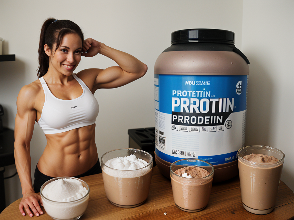 44 pounds of protein powder