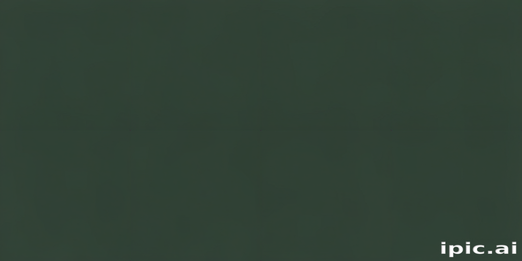 Abstract Green Background with Subtle Texture and Depth Perception Effects
