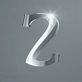 transparent numbers