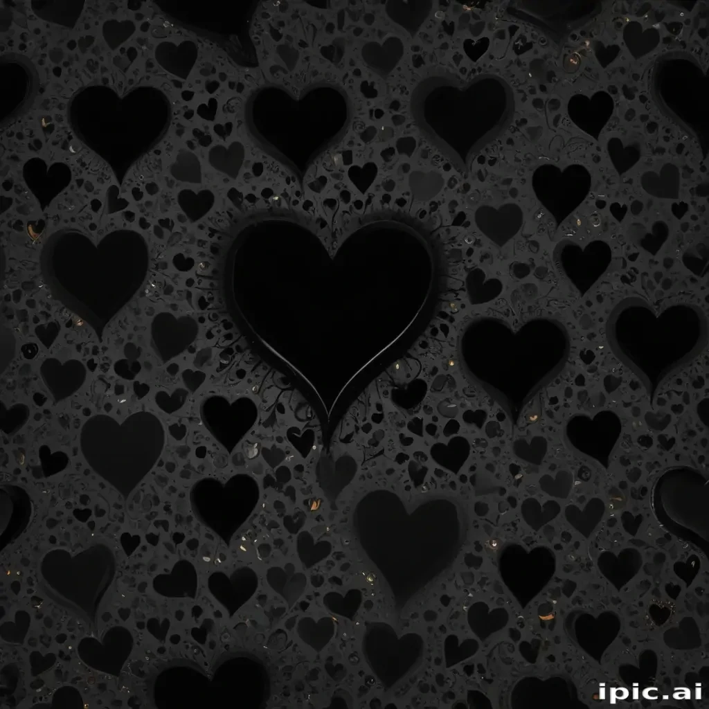 black hearts wallpaper