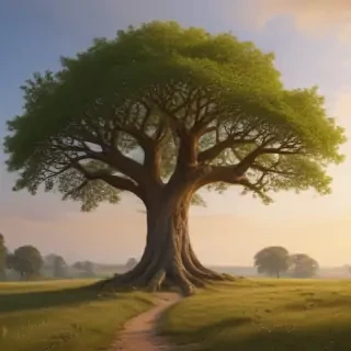 background trees