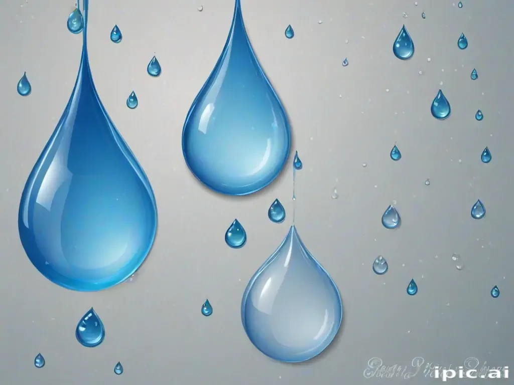 water drops clip art