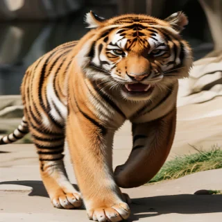 tiger transparent