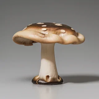thin stemmed mushroom