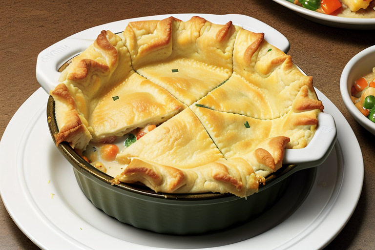 cheddar bay biscuit chicken pot pie