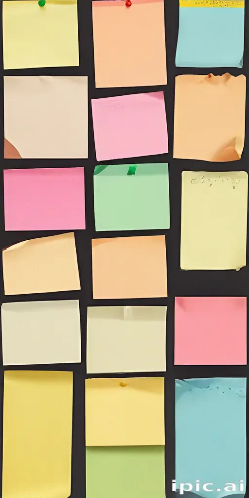 sticky notes png transparent