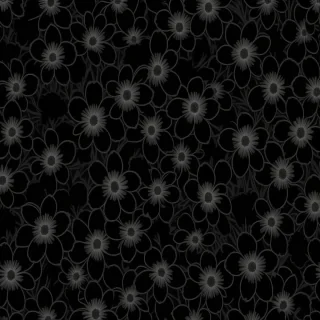black flower background