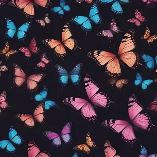 butterfly backgrounds aesthetic