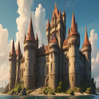 cartoon castel