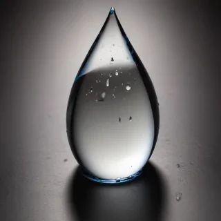 water drop transparent