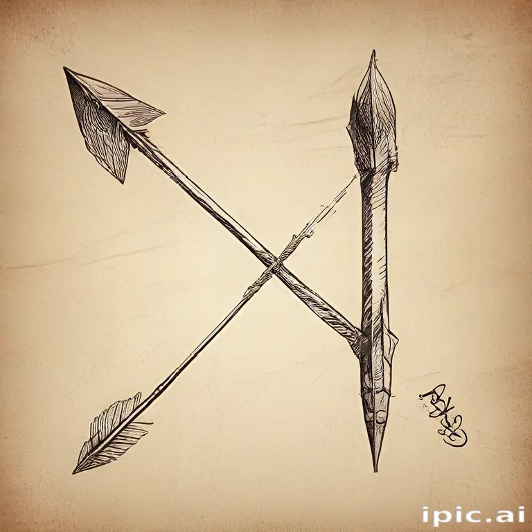 hand drawn arrow