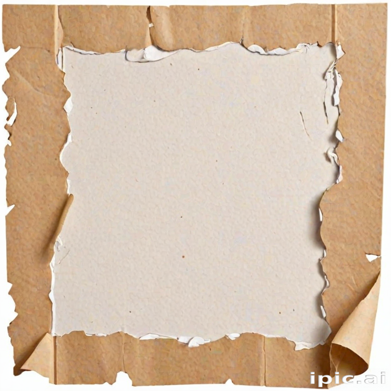 transparent ripped paper png