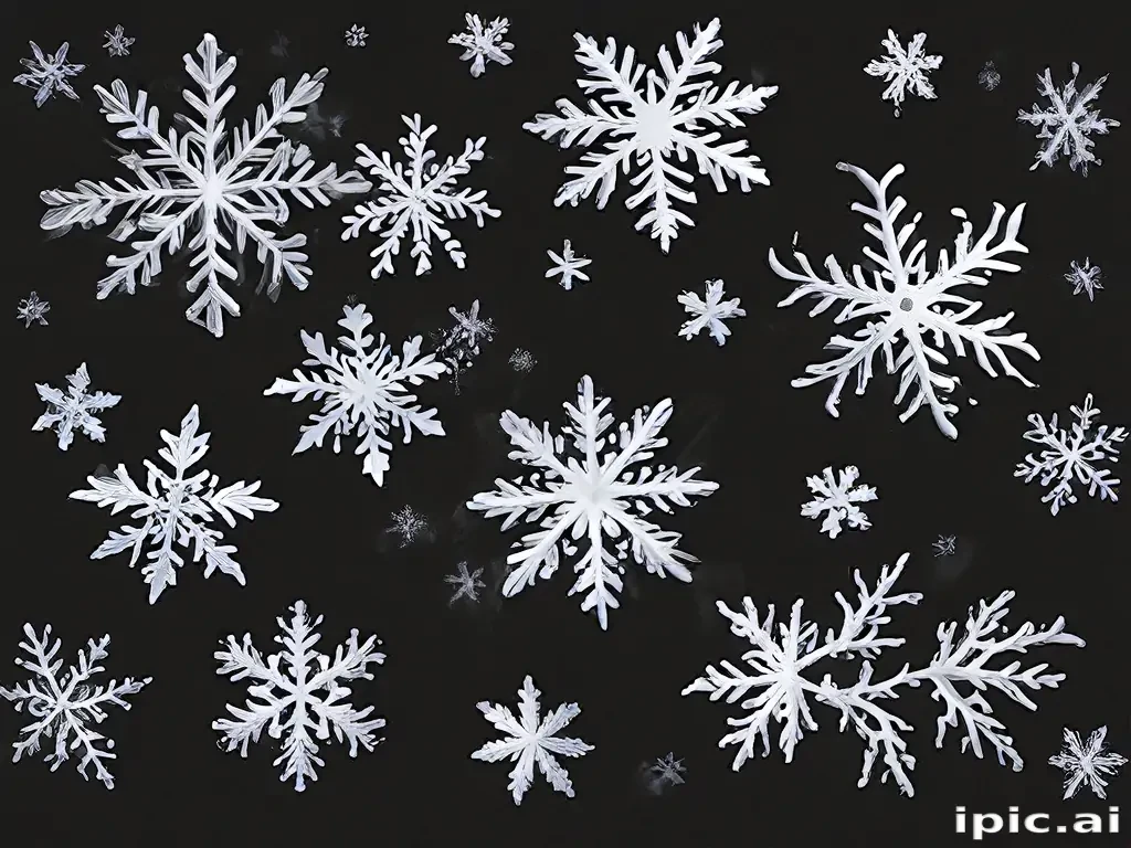 snow flakes png