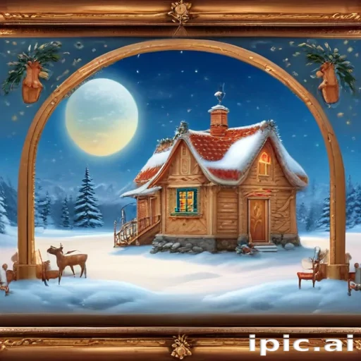 christmas clip art frames