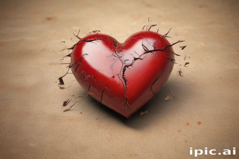broken heart background