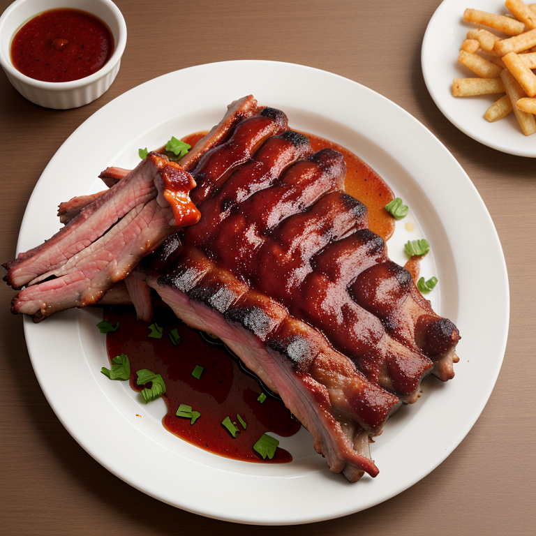 how much is a half a rack of ribs