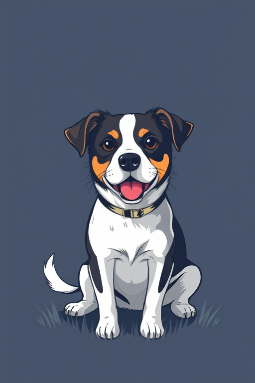 dog illustration