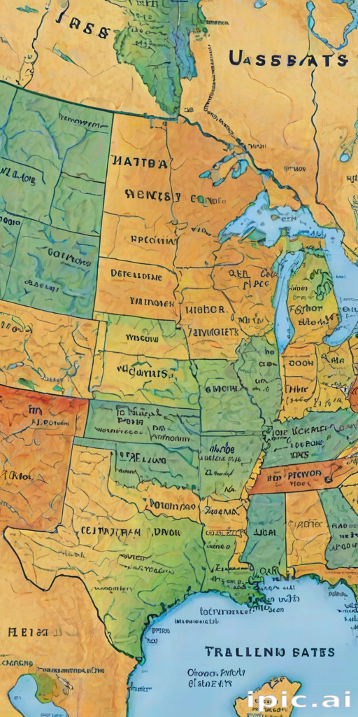 map of the usa states