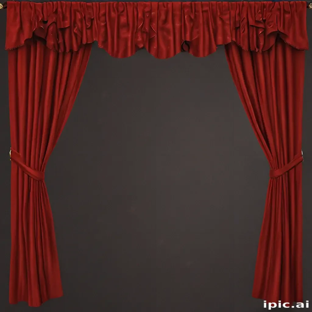 red curtain png