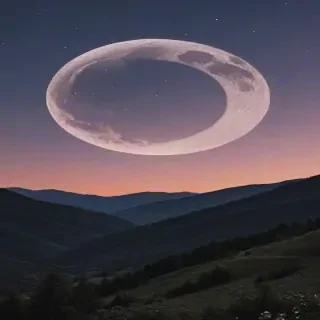 aesthetic crescent moon