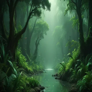 green aesthetic png