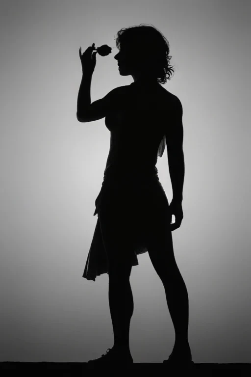 silhouette people png