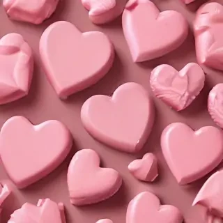 aesthetic pink valentines wallpaper
