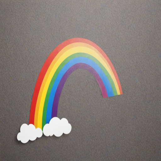 transparent background rainbow clipart
