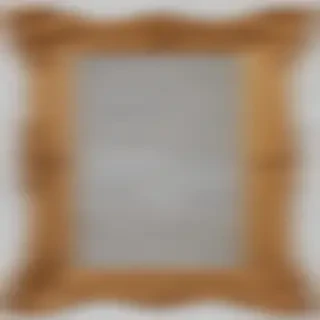 rectangle golden frame png