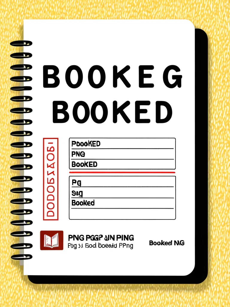 booked png
