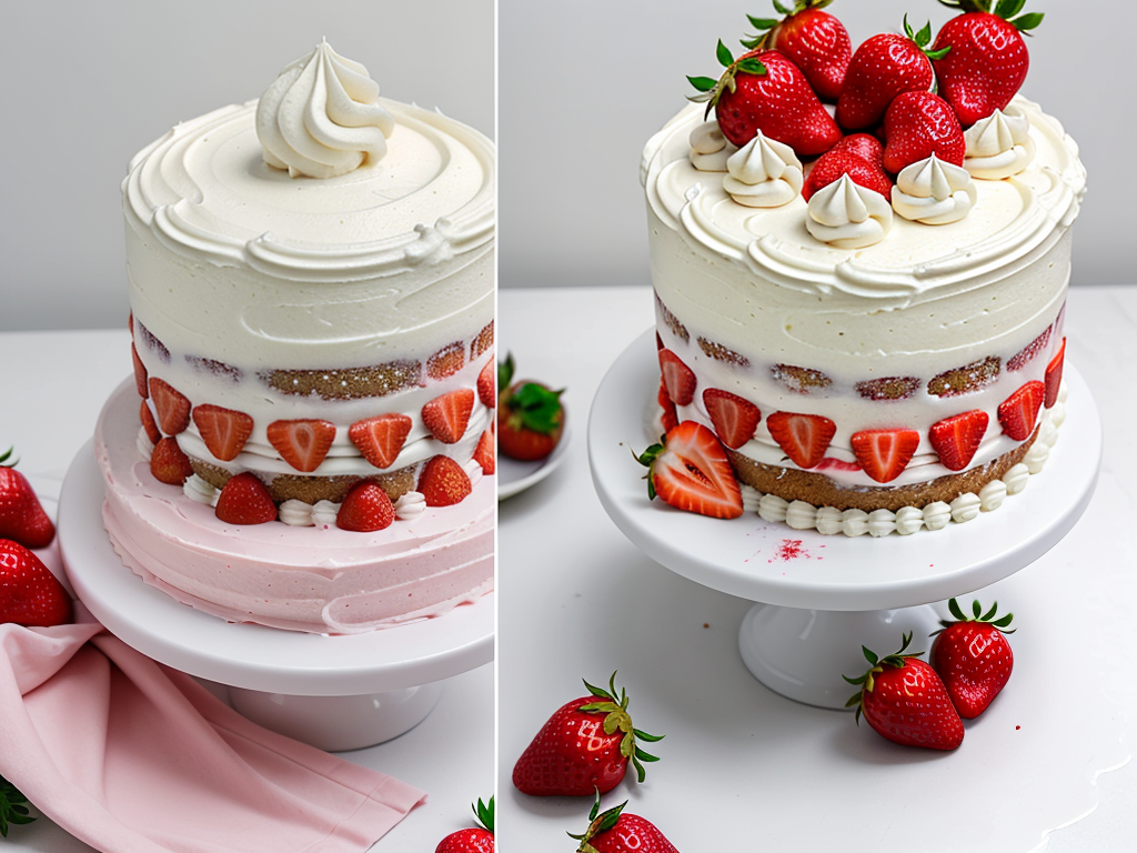 fresh strawberry filling for cake