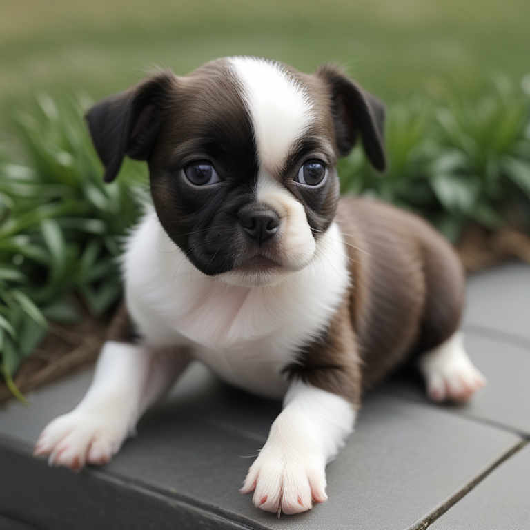 boston terrier pekingese mix