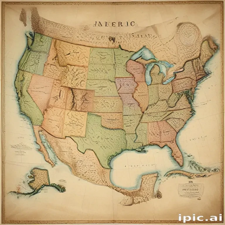 map of america
