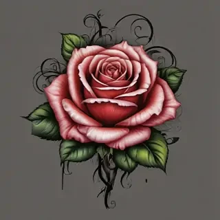 rose tattoo png