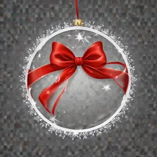 transparent merry christmas