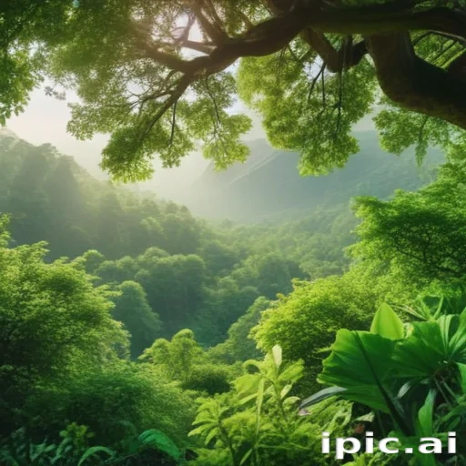 greenery background aesthetic