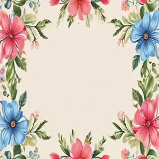clipart floral border