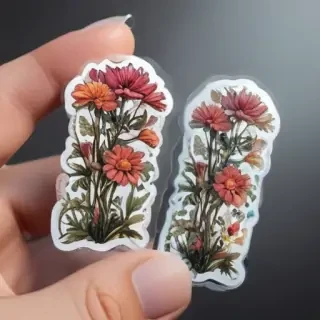 transparent cute stickers