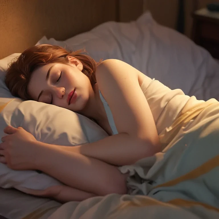 sleeping in cartoons