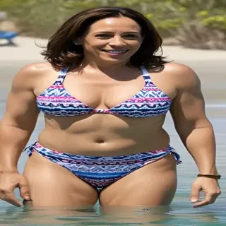 kamala harris in a bikini