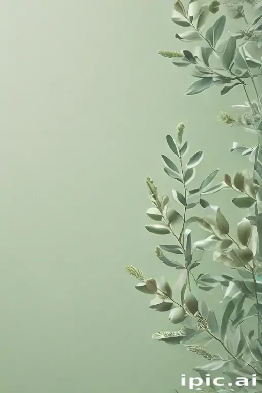 light sage green background