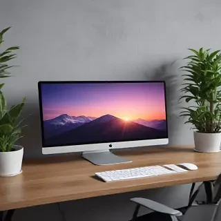 pc screen mockup