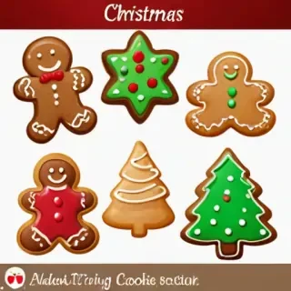 christmas cookie free clip art