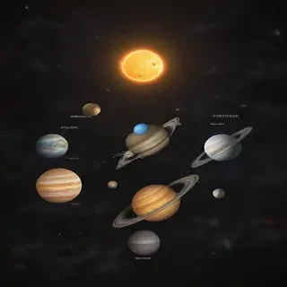 solar system png