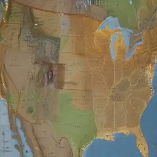 map united states