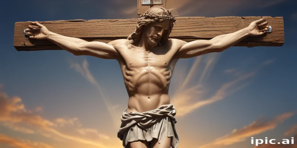 jesus on the cross clipart