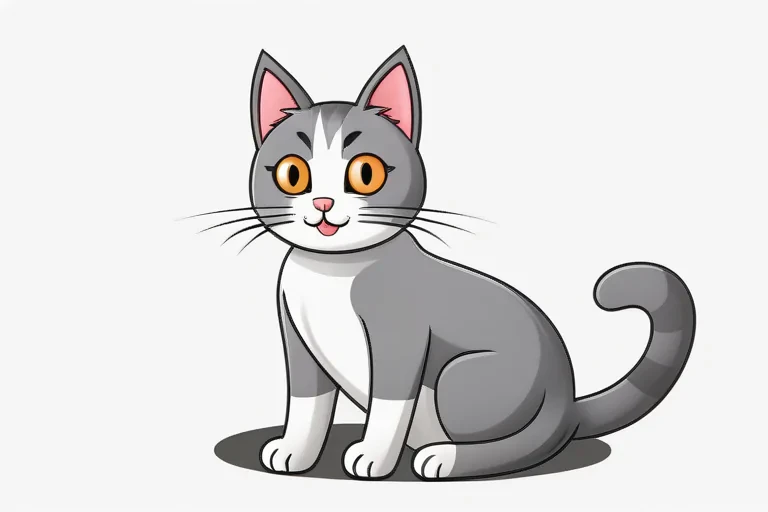 cartoon cat clip art